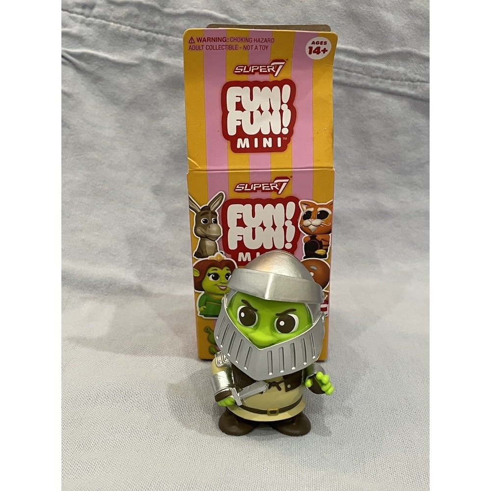 NEW Super7 Fun! Fun! Mini Shrek Blind Box 2.5" Figure - Shrek Armor (1/12)